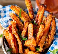 Baked Parmesan Carrot Fries