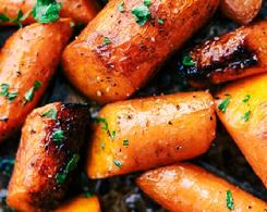 Roasted Brown Butter Honey Carrots