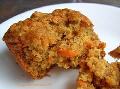 Carrot Oatmeal Muffins