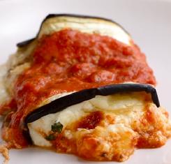 Eggplant Lasagna Roll-ups